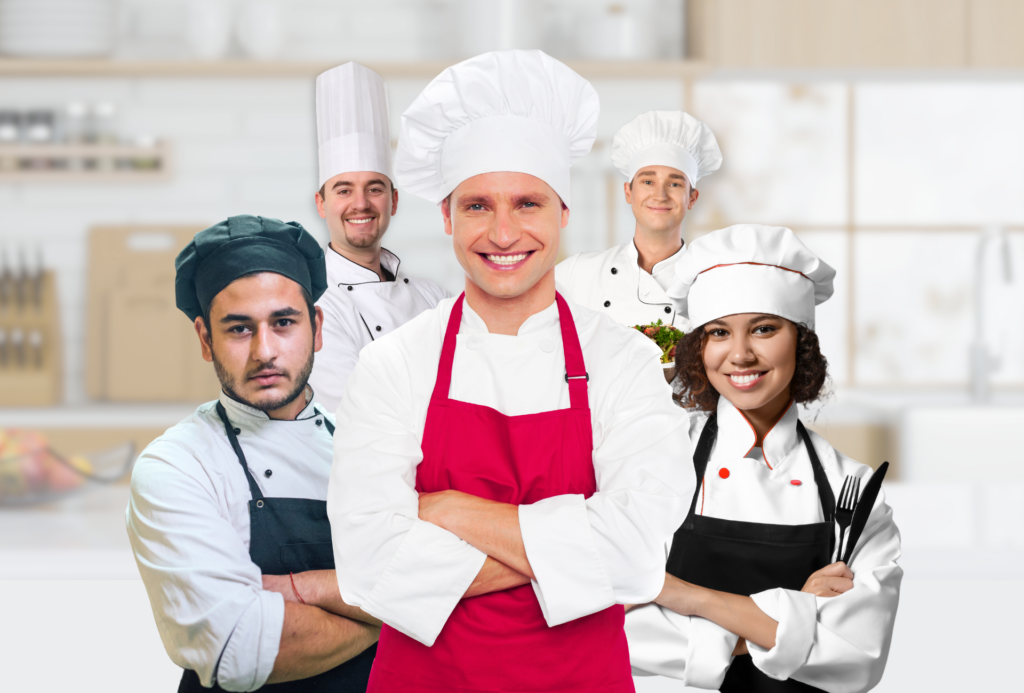 Trabajo para ayudantes de cocina